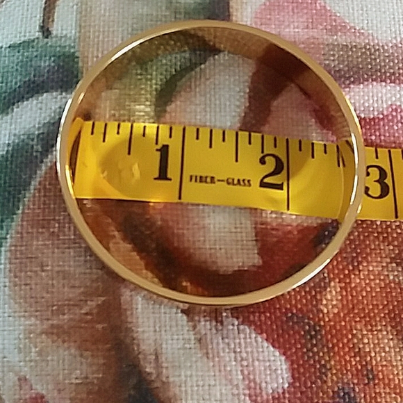 KATE SPADE gold and black bangle bracelet - Picture 3 of 4